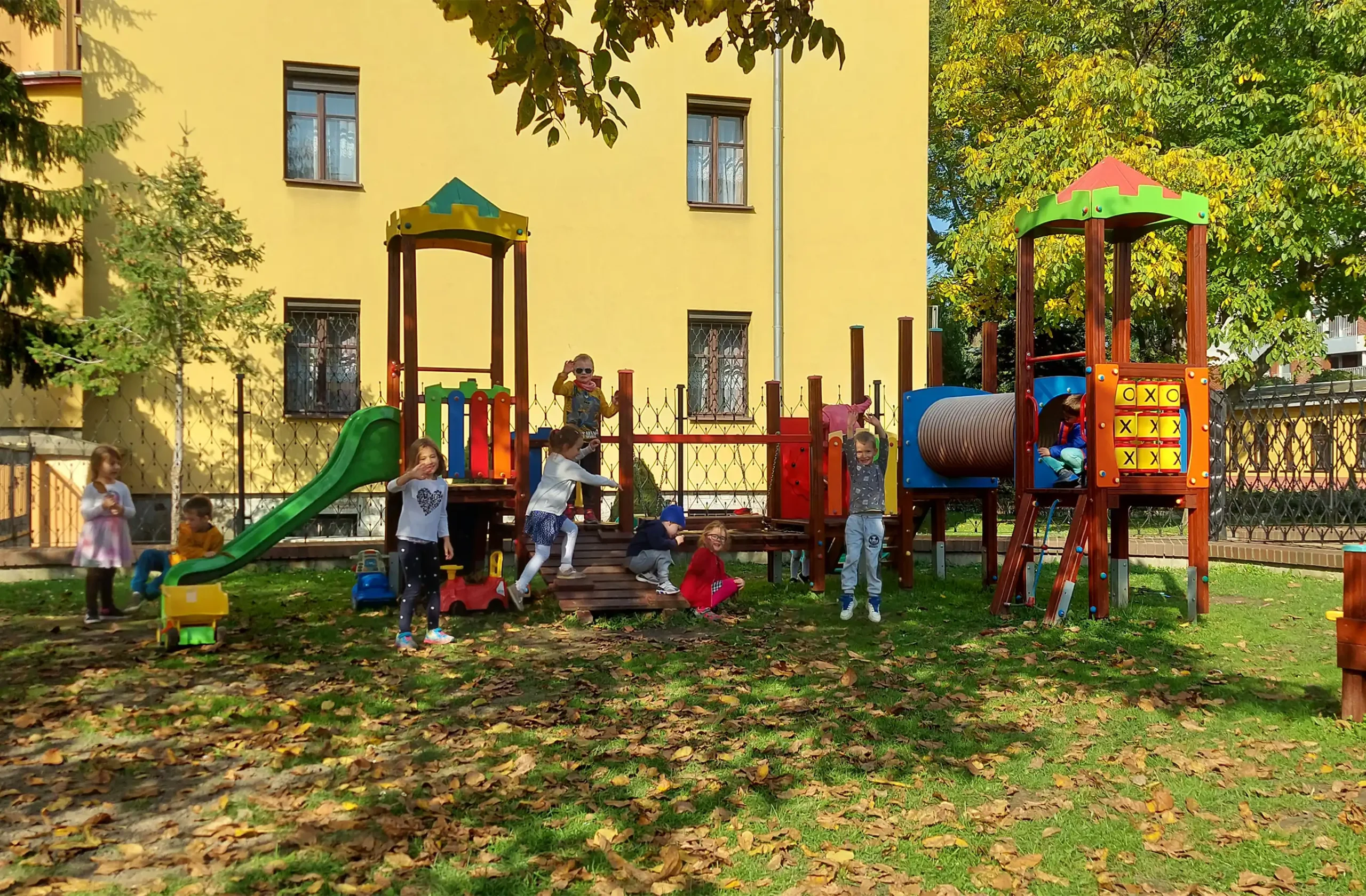 Plac zabaw w Domowe Przedszkole Duszek